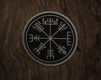 Vegvísir icelandic talisman - PATCH