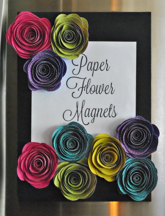 Paper Flower Cardstock Multi Color Organize