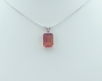 Sterling Silver Citrine Pendant