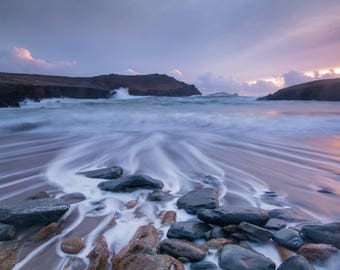 High tide at Clogher, Dingle Peninsula, Ireland.