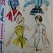 Simplicity 4419 Misses' 50s Blouse and Slip Sewing Pattern Bust 32