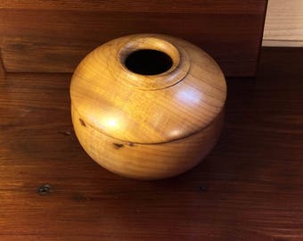 Hand Carved Pen Holder