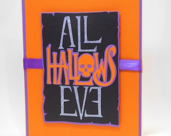All Hallows Eve greeting card