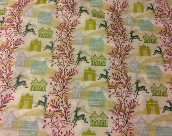 VOILE: Anna Maria Horner VAH03 in Sea -One Yard Cut