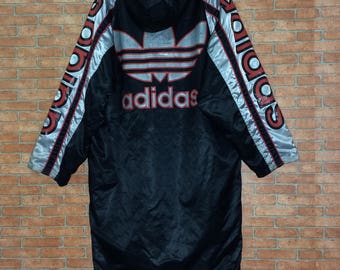 Capuche Pull Hiver Adidas Vintage Sweat À Gwqbfagh Parka Veste aAPwqxx