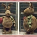 NEW Primitive E-PATTERN Roly Poly Rabbit Doll Carrots Eggs 2 size