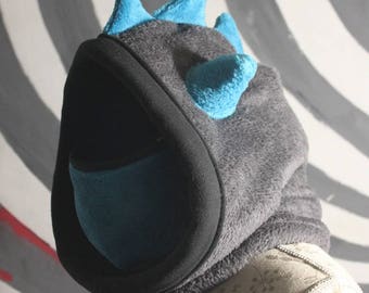 Monster hood, fleece lined
