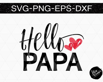 Download Hello grandpa svg | Etsy