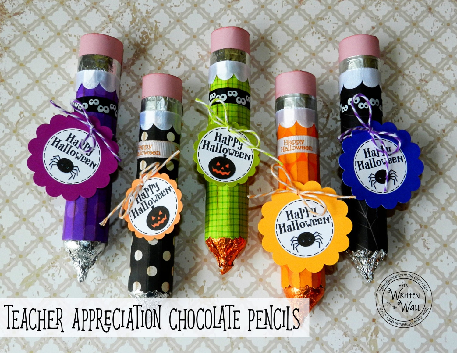 Halloween Teacher Gifts
 Halloween Teacher Gift Idea Halloween Tags Chocolate Candy