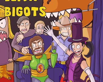 Talking With Bigots - Life of Bria Comic Strips by Sabrina Symington