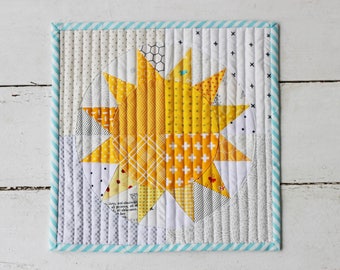 You Are My Sunshine Mini Quilt Pattern (PDF Download)