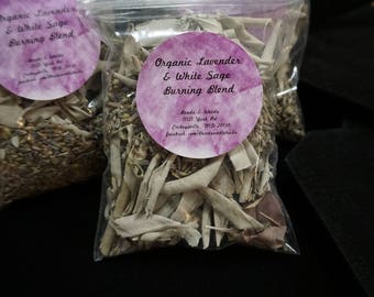 French Lavender & White Sage Burning Blend