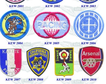 Custom made machine embroidery badges,emblem,patches,crest for military,army,navy,uniform,school,Made To Order