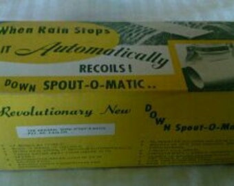 The Vintage Revolutionary "DOWNSPOUT-O-MATIC" still in box