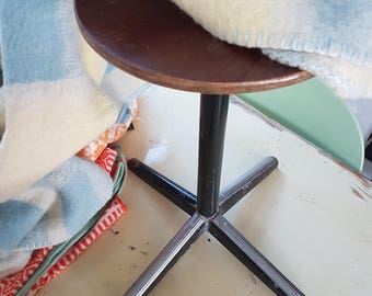 Industrial stool, mid century design