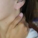 Simple classic Bar Earrings, stud earrings, simple earrings, classic earrings, modern earrings, stick earring, gold studs, fashion jewelry