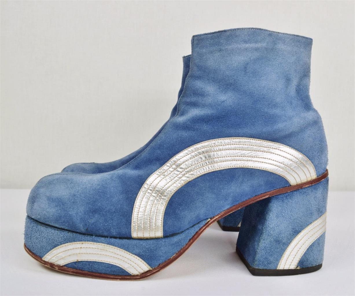 mens 70's platform shoes for sale