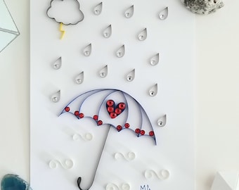 Stormy Day - Paper Quilling