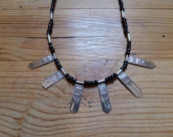Silver said Tuareg necklace "Laya" - Niger