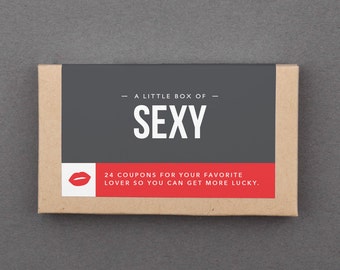 Funny Valentine Gift for Boyfriend, Girlfriend, Husband, Wife, Man, Woman, Him, Her. Love, Sex Coupons. Naughty, Romantic. "Sexy" (L2SEX)