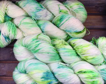 What The Fork - Sock Yarn - Merino / Nylon - Hand Dyed - 100g