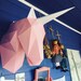 Unicorn papercraft. You get a PDF digital file with pattern, templates and instructions for this DIY (do it yourself) paper sculpture.