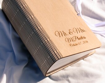 Personalized Photo Album, Wedding Photo Album, Picture Album,Wood Album,Wedding Gift,Bridal Shower,Picture Album,Rustic Wedding,Woodworking