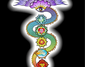 Chakra Holographic Sticker SALE