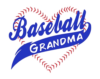 Download Baseball grandma svg | Etsy