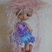 Felt Pixie Dress and Slippers PDF Pattern for Lati Yellow PukiFee and Tiny Delf Sized Dolls