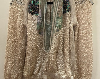 VINTAGE Koos Van Den Akker boho peasant top - SIZE XS
