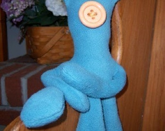 Coraline Squid Coraline Plush 10 inches Aqua Stuffed Coraline Squid Movie