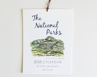 2018- Edition #3 National Park Calendar