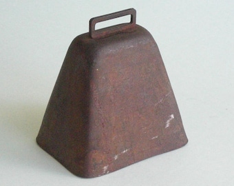Vintage Worn Metal Cow Bell