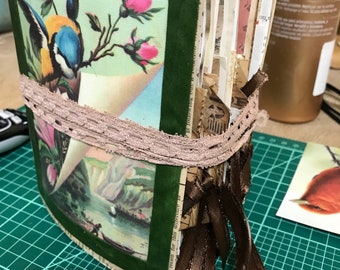 Vintage Birds of the World Junk Journal