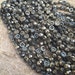 Victorian Glass nailheads metallic distressed silver dome top hollow back beads rustic vintage beads Bohemian