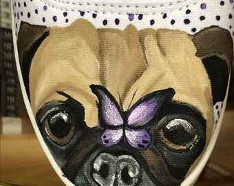 Spring time Pug