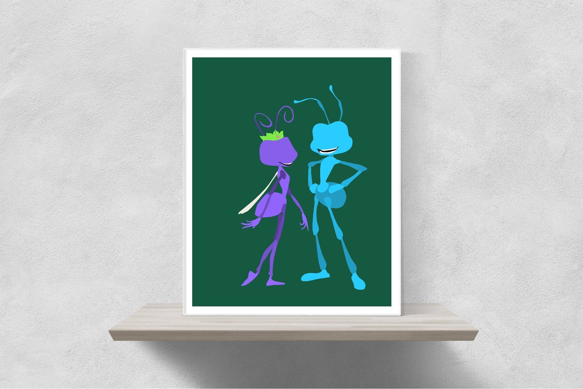 A Bug S Life Minimalist Poster Disney Poster Disney   Il Fullxfull.1423023729 Nl8v 