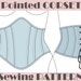 CORSET PATTERN Underbust Pointed Belt. S, M and L size. Instant download pdf sewing pattern.