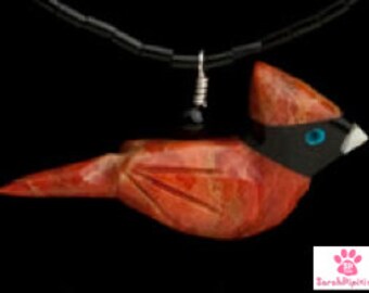 Cardinal Necklace , Cardinal Pendant, Cardinal Jewelry, Red Cardinal Necklace, Red Bird Jewelry, Cardinal Gifts, Cardinal Bird