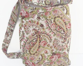 Paisley Crossbody Bag - Small Crossbody Purse - Sling Bag - Crossbody Bag - Small Crossbody Bag - Crossbody Bag for Women - Across Body Bag