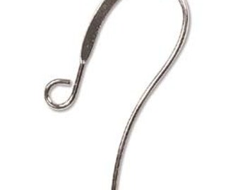 Ear Wires - 26mm - 5 Pairs - 7 Different Finishes