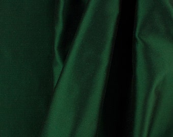 Solid Taffeta Fabric - Green - Sold By The Yard 58"/60" Width