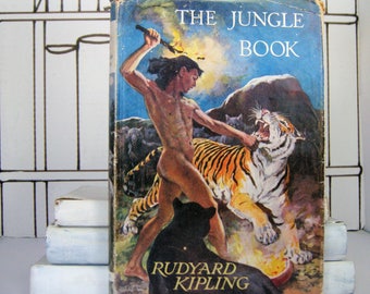 The Jungle Book by Rudyard Kipling (Vintage, Classics, Adventure)