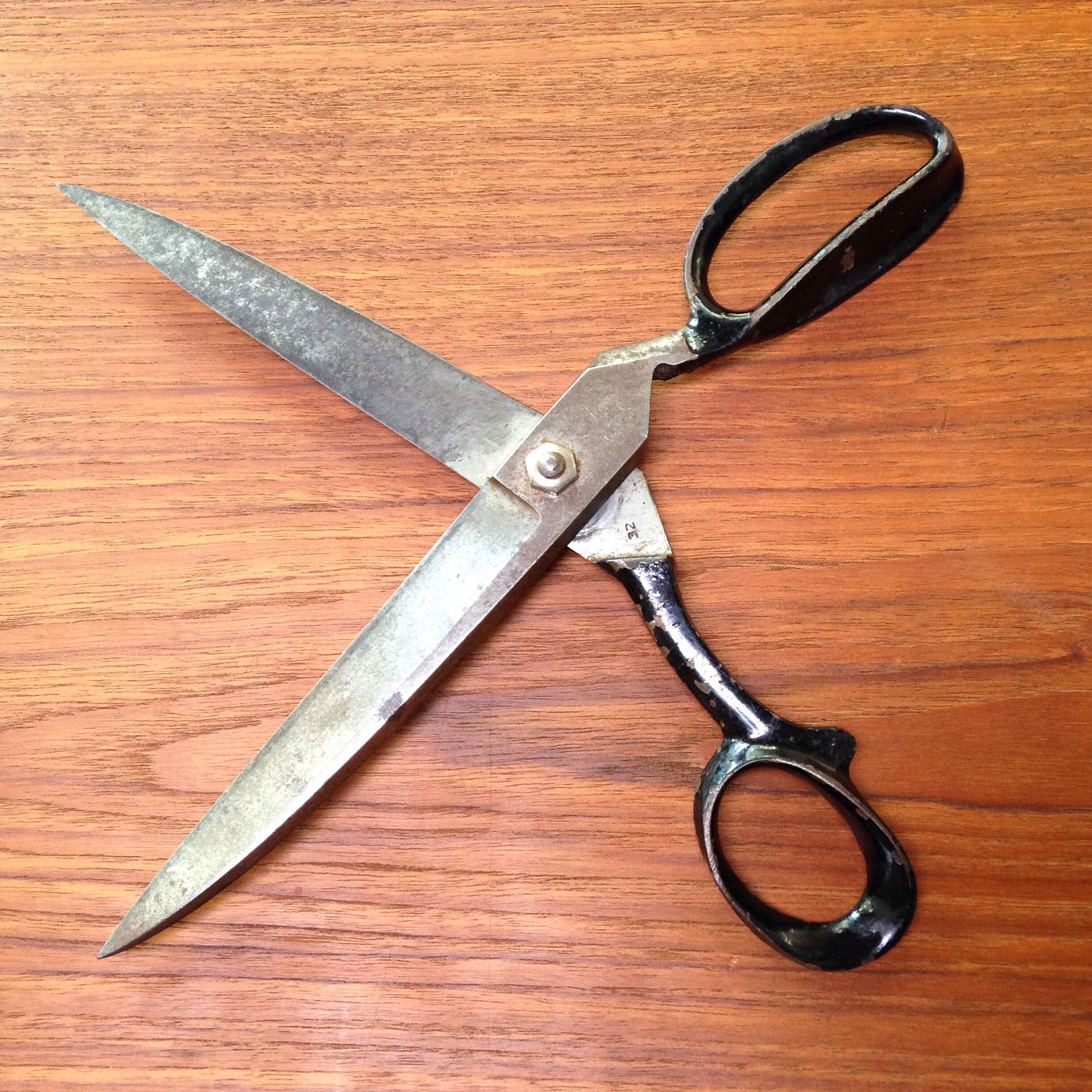 Vintage Wiss 12 1/4 Industrial Scissors Manufactured in