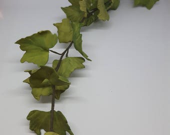 Gumpaste Ivy Leaves Branch Cake Topper Wedding Cake Sugar Flower