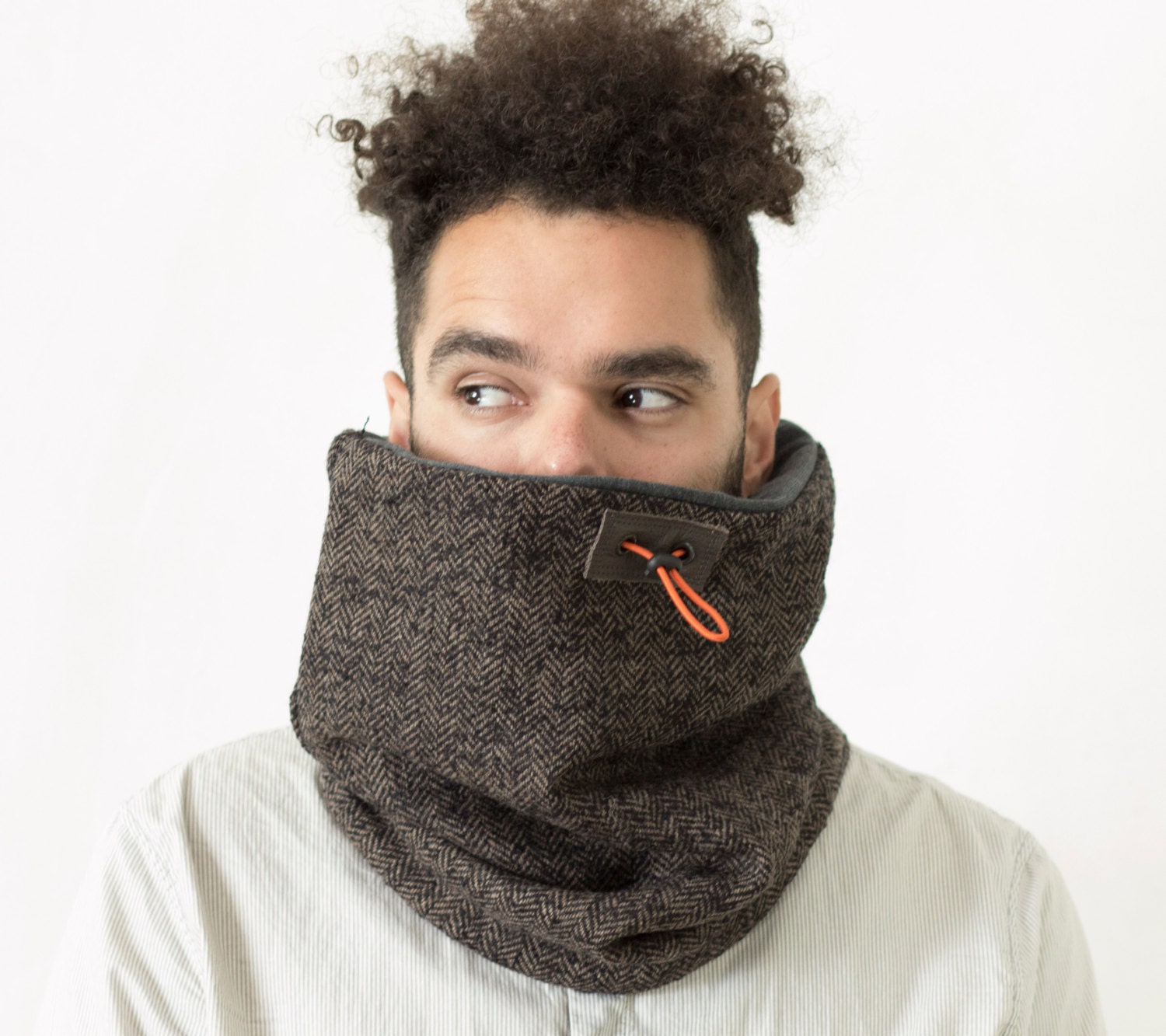 men's cowl accessories mens accessories scarf gift for