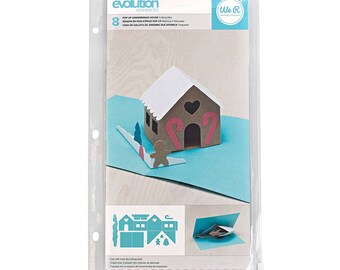 Pop Up Die Card Die Christmas Dies We R Memory Keepers Evolution Metal Die Cutting Dies Pop Up Christmas Cards Gingerbread House Card Making