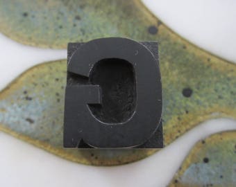 Wood Letterpress Type Printing Block Letter G