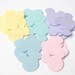 100 Pastel Colors Mickey Mouse Confetti, Die Cuts, Minnie Mouse, Easter Mickey, Easter Minnie Mouse, Baby Shower, Spring, Birthday, Baby